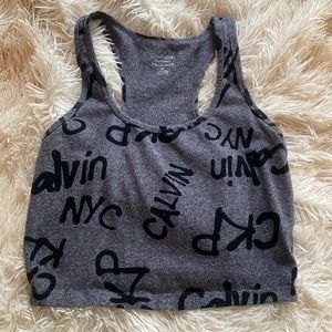 Calvin Klein workout tank top